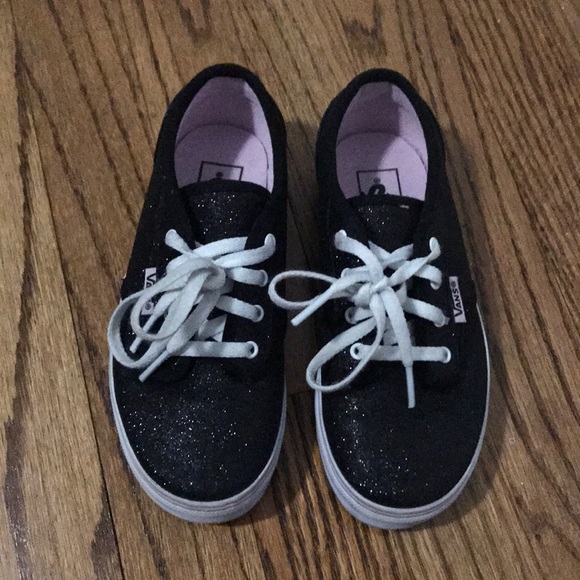 vans shoes for girls black